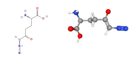 MF of Pure 6-Diazo-5-oxo-L-norleucine