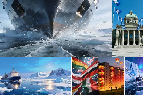 The boundary of the Ice Age