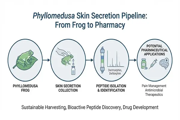 Dermorphin Peptide Powder