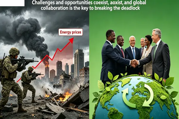 Opportunities coexist, and global efforts to reduce emissions are needed.