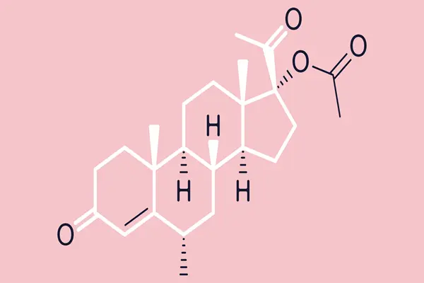 MF of Medroxyprogesterone acetate MF of Medroxyprogesterone acetate