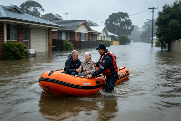 Rescue trapped people