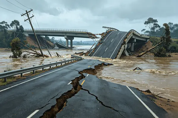 Infrastructure damage Infrastructure damage