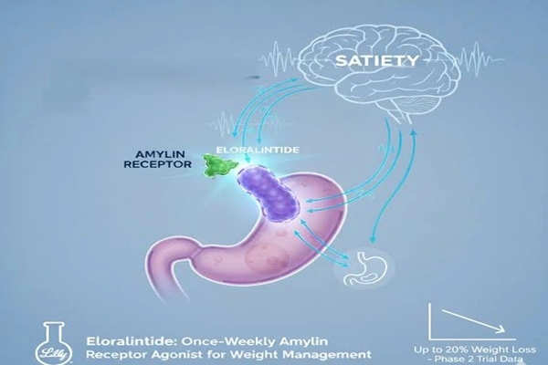 The working principle of Eloralintide Peptide The working principle of Eloralintide Peptide