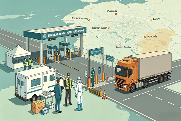 Multilateral international aid and cross-border joint defense