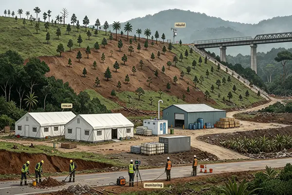 Rescue and Reconstruction and Rainforest Disaster Prevention Monitoring