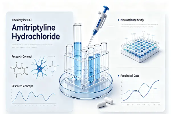 Amitriptyline hydrochloride powder research