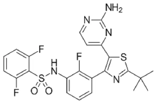 MF OF Dabrafenib
