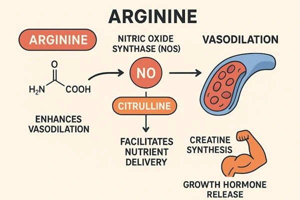 Mechanism of action of Agmatine Sulphate Powder