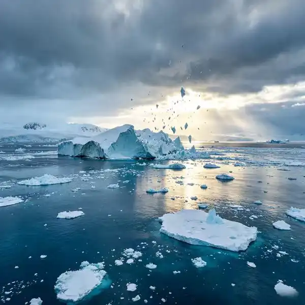 Arctic sea ice area continues to shrink